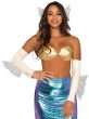 Gold Iridescent Mermaid Accessory Kit Headband and Arm Fins Main Image
