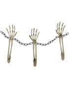 Image of Chained Skeleton Arm Garden Stakes Halloween Decoration