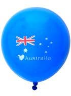 Image of Pack of 8 Blue I Love Australia Party Balloons