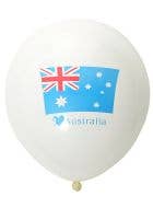 Image of Pack of 8 White I Love Australia Party Balloons
