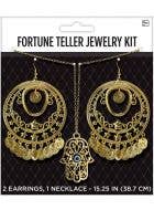Image of Mystic Fortune Teller Earrings and Necklace Set