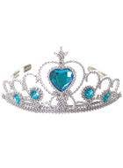 Image of Jewelled Blue and Silver Princess Costume Tiara