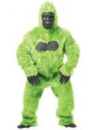 Bright Green Deluxe Gorilla Suit Adults Costume