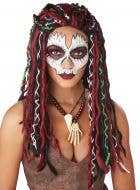 Women's Tribal Voodoo Priestess Halloween Costume Wig