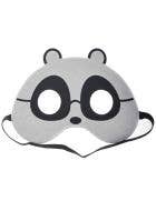 Image of Felt Black and White Kid's Panda Costume Mask