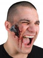 Horror Bloody Bolt Halloween Latex SFX Prosthetic