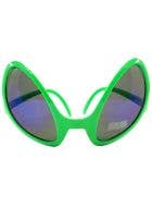 Image of Intergalactic Green Framed Alien Costume Sunglasses