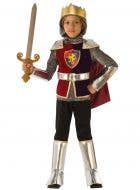 Deluxe Boys Medieval Knight Fancy Dress Costume - Main Image