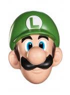 Officially Licensed Adult's Super Mario Luigi Costume Mask Main Image
