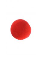 Red Spongy Novelty Clown Nose Costume Accessory Main Image