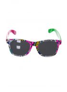 Adults Retro Style Neon Sunglasses 80s Costume Accessory - Main Image 
