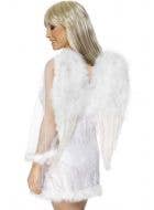 Large White Feather Angel Costume Wings