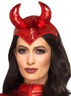Smiffys Matallic Red Horns Halloween Costume Accessory