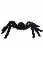 Hairy Black Poseable Spider Decoration
