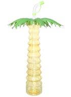 Image of Tropical Yellow 450ml Palm Tree Yard Cup Party Tableware