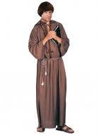 Plus Size Long Brown Monk Costume Robe for Men