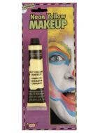 Bright Neon Yellow Face Liquid Foundation Paint Special FX Costume Makeup