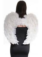Women's White Feather Angel Costume Accessory Wings Main image