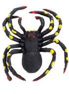 Large Black Yellow and Red Halloween Spider