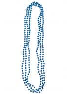 Blue 3 Strands of Blue Metallic Look Mardi Gras Costume Accessory Beads Main Image