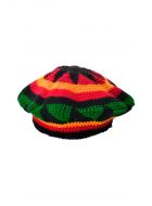 Knitted Jamaican Rasta Costume Hat Accessory Main Image