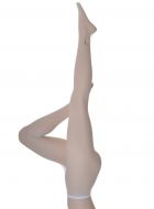 Image Of Full Length White Diamond Net Women's Stockings