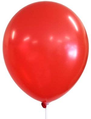 Image of Red 30cm Pack of 10 Plain Party Balloons