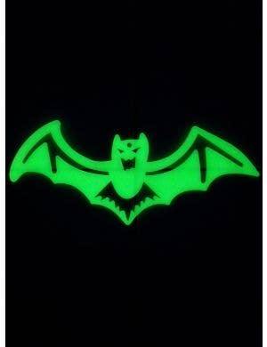 Glow in the Dark Bat 28cm Halloween Decoration