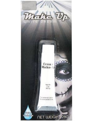 Image of Cream White Face Paint Costume Makeup