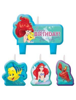 Image of Ariel Dream Big Birthday Cake Candle Set