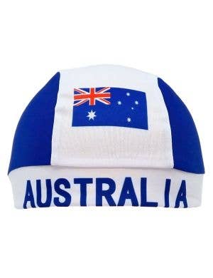 Image of Australian Blue and White Stripe Bandana - Main Image
