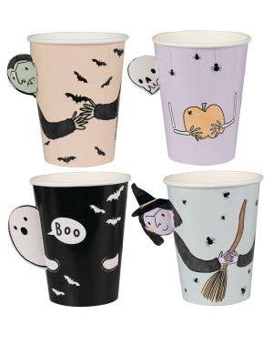 Image of Boo Crew Halloween Characters 8 Pack Paper Cups - Main Image