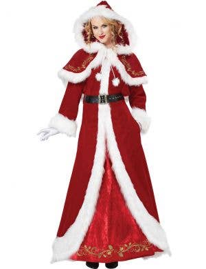 Mrs Claus Deluxe Womens Christmas Costume