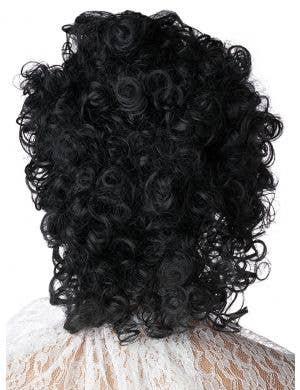 Pop Star Prince Curly Black 1980s Adults Costume Wig