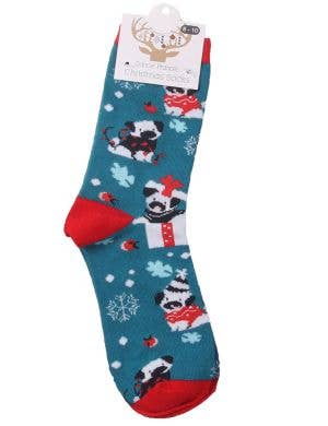 Image of Xmas Pugs Adults Novelty Christmas Socks