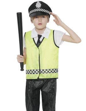 Patrolling Police Officer Boys Occupation Costume