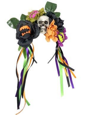 Vibrant Monster Fang Flower Halloween Costume Headband