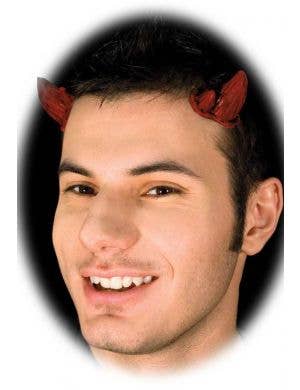 Double Spike Red Devil Horns Halloween Special Effects 