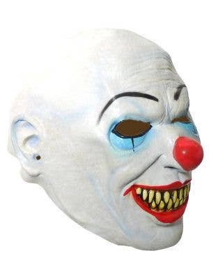 Evil Smiling Clown Full Head Halloween Latex Mask