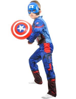 Deluxe Boys America Man Superhero Costume