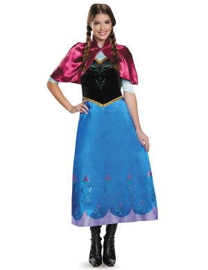 Image of Travelling Anna Women's Licensed Frozen Costume