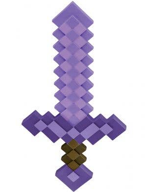 Purple Minecraft Costume Sword