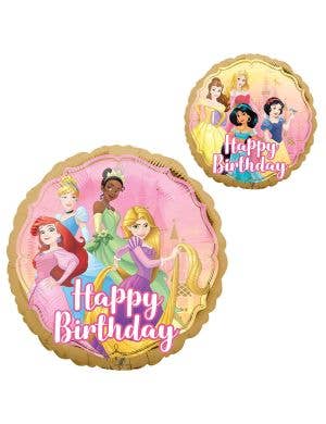 Image Of Disney Princesses Happy Birthday 45cm Foil Party Balloon