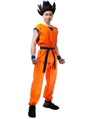 Image of Super Saiyan Boys Dragon Ball Anime Costume - Front Image