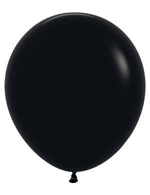 Image of Fashion Black 6 Pack 45cm Latex Balloons