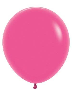 Image of Fashion Fuchsia Pink 6 Pack 45cm Latex Balloons 