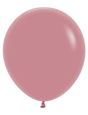 Image of Fashion Rosewood Pink 6 Pack 45cm Latex Balloons 