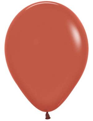 Image of Fashion Terracotta Small 12cm Air Fill Latex Balloon