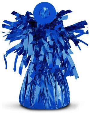 Image of Foil 170 Gram Metallic Blue Balloon Weight