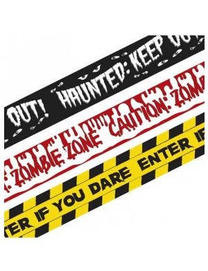Image of Fright Night 3 Pack of 9 Metre Halloween Caution Tapes